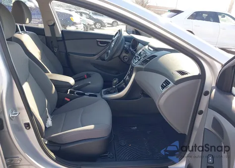 2016 Hyundai Elantra Se из США, поврежденный, VIN KMHDH4AE1GU488112